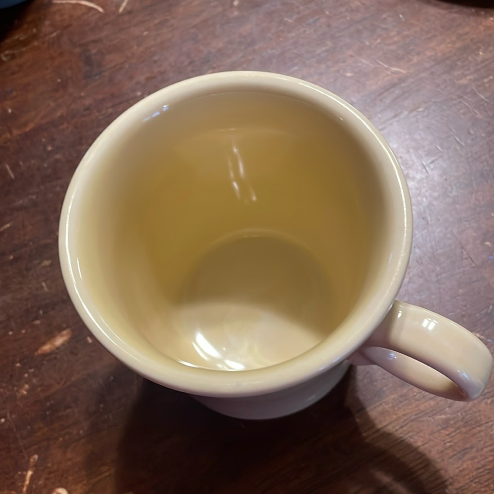 Fiesta Pale Yellow Cup
